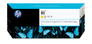 HP 91 775ml (C9469A) Yellow Original Inkjet Cartridge - Cartouches Certifiees