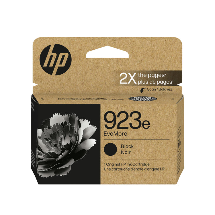 HP 923E (4K0T7LN) EVOMORE Black Original Inkjet Cartridge - Cartouches Certifiees