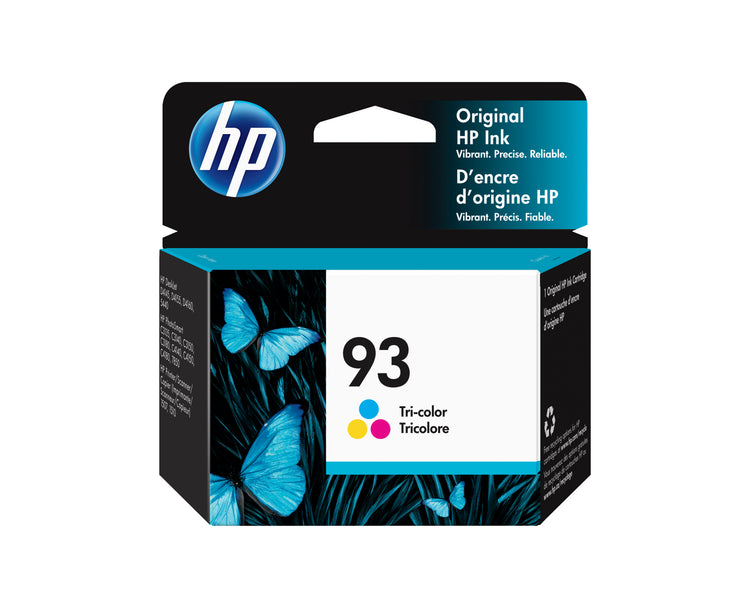 HP 93 (C9361WN) Color Original Inkjet Cartridge - Cartouches Certifiees