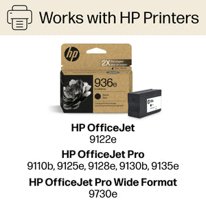 HP 936E (4S6V6LN) EVOMORE Black Original Inkjet Cartridge - Cartouches Certifiees