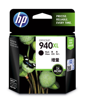 HP 940XL (C4906AN) Black Original Inkjet Cartridge - Cartouches Certifiees