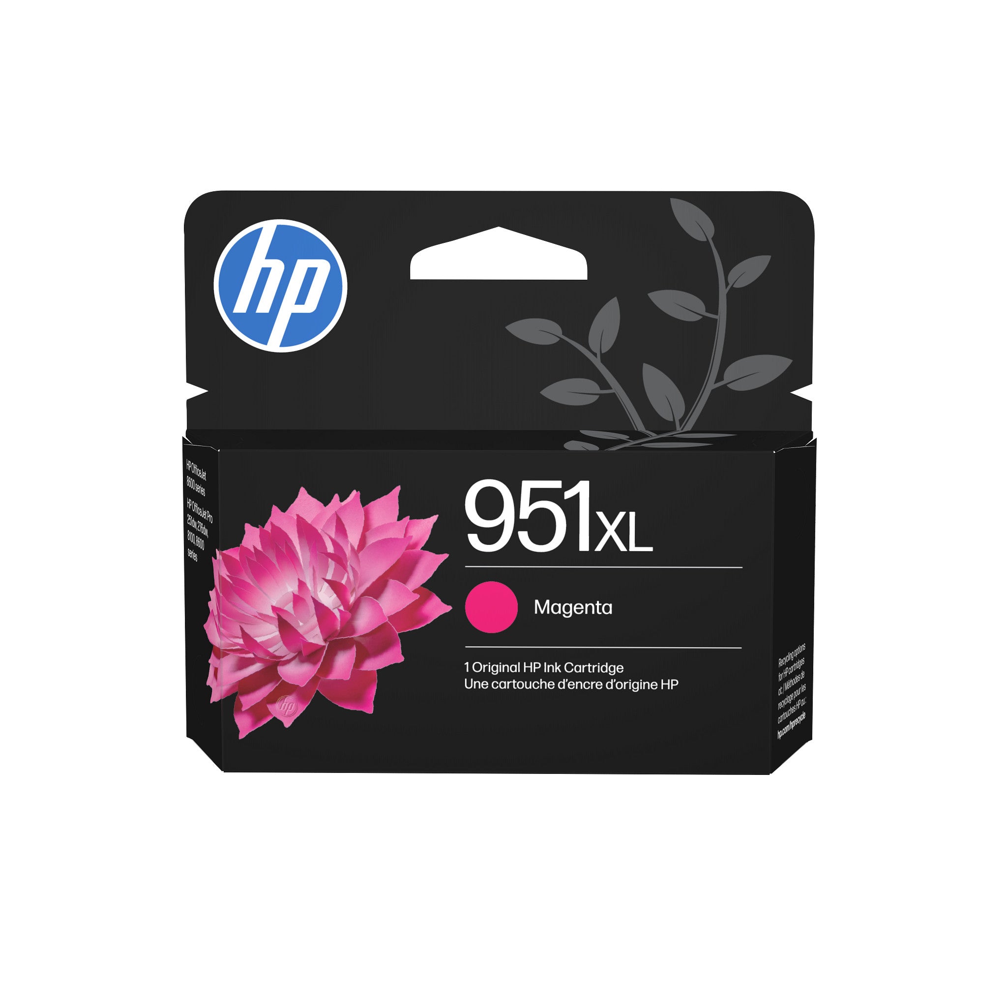 HP 951XL (CN047AN) Magenta Original Inkjet Cartridge - Cartouches Certifiees
