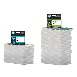 HP 952XL Black / 952 Color (N9K28AN) Original Inkjet Cartridge - Cartouches Certifiees