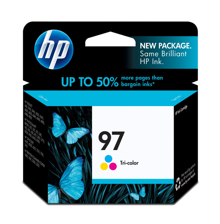 HP 97 (C9363WN) Color Original Inkjet Cartridge - Cartouches Certifiees