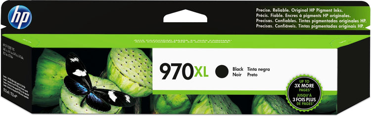 HP 970XL (CN625AM) Black Original Inkjet Cartridge - Cartouches Certifiees