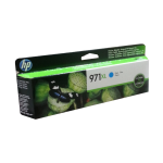 HP 971XL (CN626AM) Cyan Original Inkjet Cartridge - Cartouches Certifiees
