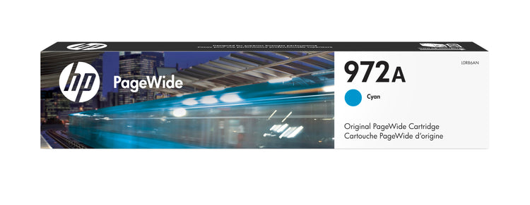 HP 972A (L0R86AN) Cyan Original Inkjet Cartridge - Cartouches Certifiees