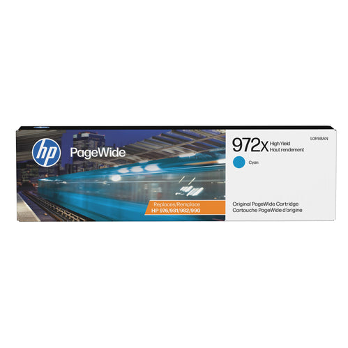 HP 972X (L0R98AN) Cyan Original Inkjet Cartridge - Cartouches Certifiees