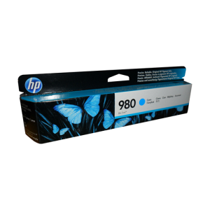 HP 980 (D8J07A) Cyan Original Inkjet Cartridge - Cartouches Certifiees