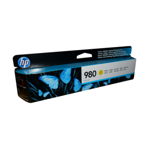 HP 980 (D8J09A) Yellow Original Inkjet Cartridge - Cartouches Certifiees