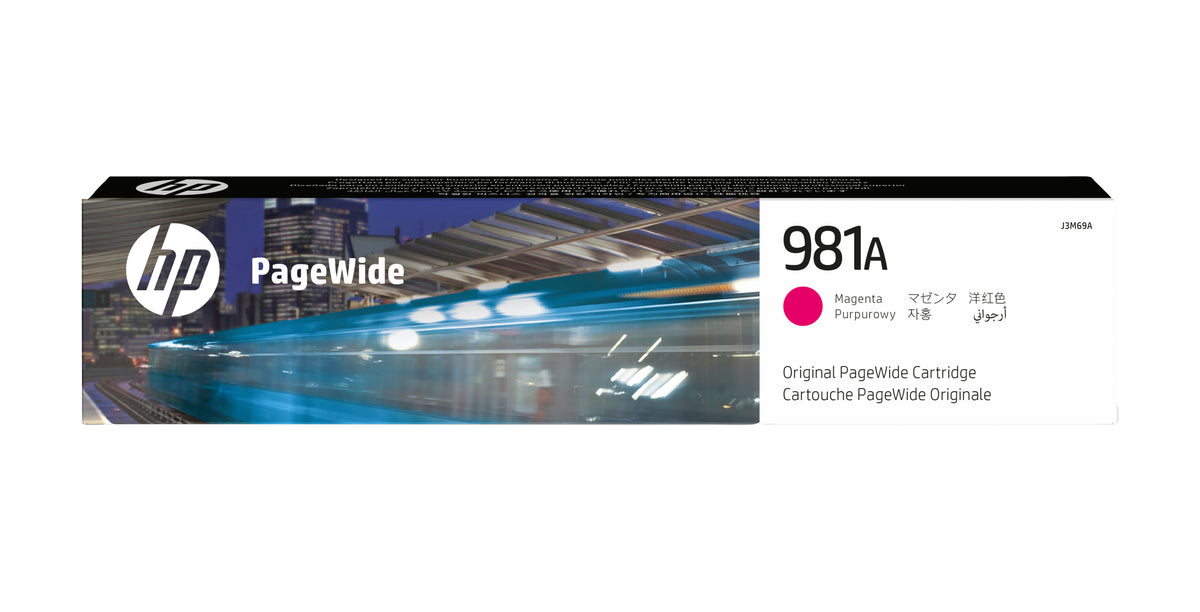 HP 981A (J3M69A) Magenta Original Inkjet Cartridge - Cartouches Certifiees