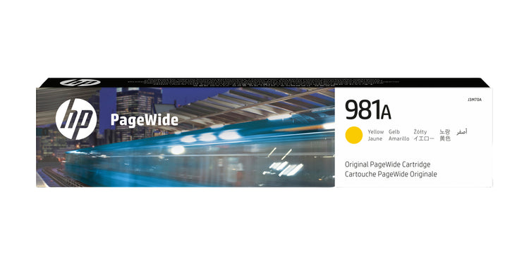 HP 981A (J3M70A) Yellow Original Inkjet Cartridge - Cartouches Certifiees