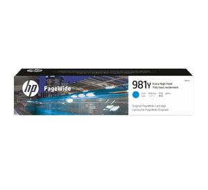 HP 981Y (L0R13A) Cyan Original Inkjet Cartridge - Cartouches Certifiees