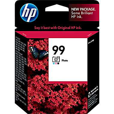 HP 99 Photo Original Inkjet Cartridge - Cartouches Certifiees