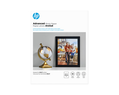 HP ADV GLOS PHOTO 8x11 50/PK (Q7853A) - Cartouches Certifiees