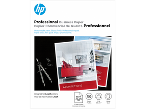 HP Brochure Laser Glossy Paper 8.5 X 11 150 She 200g (4WN10A) - Cartouches Certifiees
