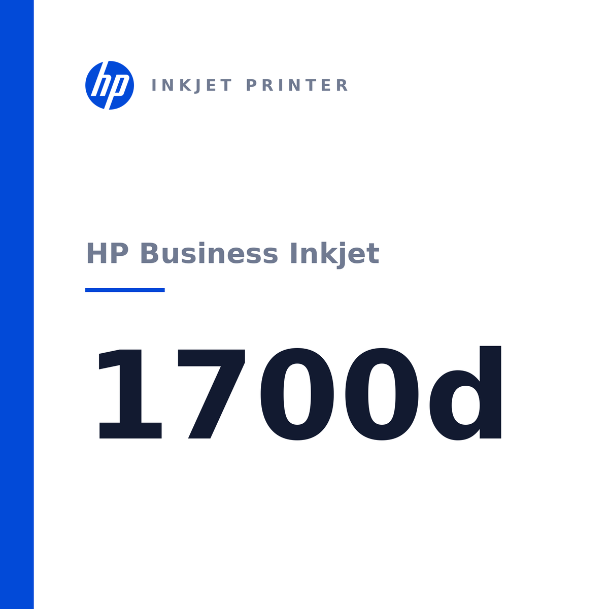 HP Business Inkjet 1700d