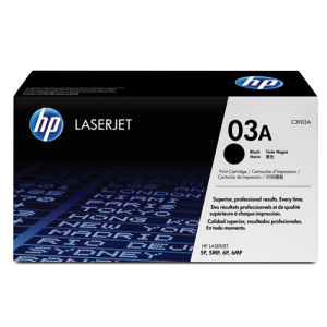 HP C3903A (03A) Black Original Toner Cartridge - Cartouches Certifiees