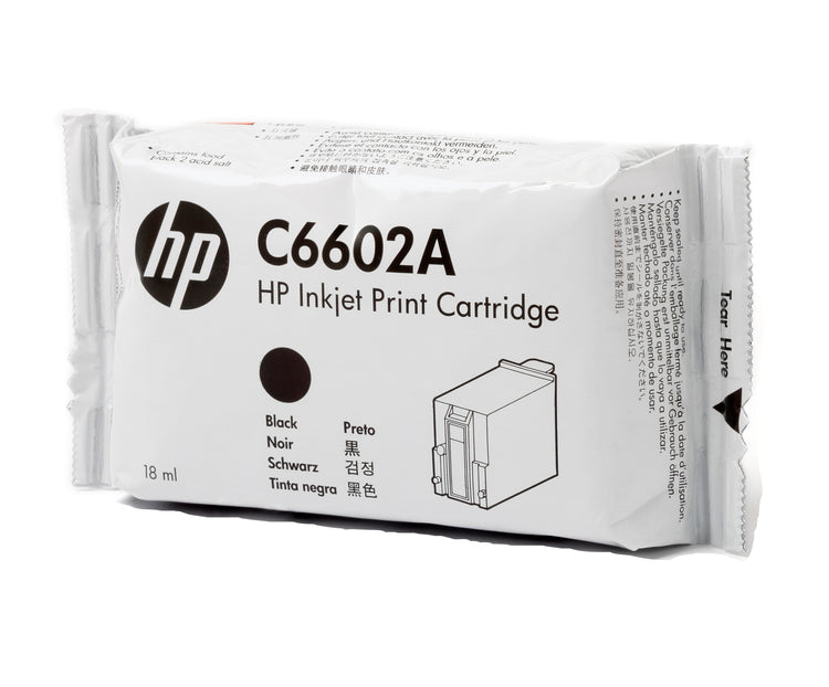 HP C6602A Black Original Inkjet Cartridge - Cartouches Certifiees