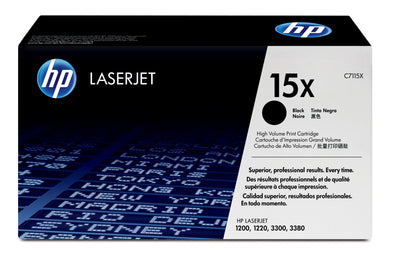 HP C7115X (15X) Black Original Toner Cartridge - Cartouches Certifiees