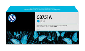 HP C8751A Cyan Original Inkjet Cartridge - Cartouches Certifiees