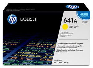 HP C9722A (641A) Yellow Original Toner Cartridge - Cartouches Certifiees