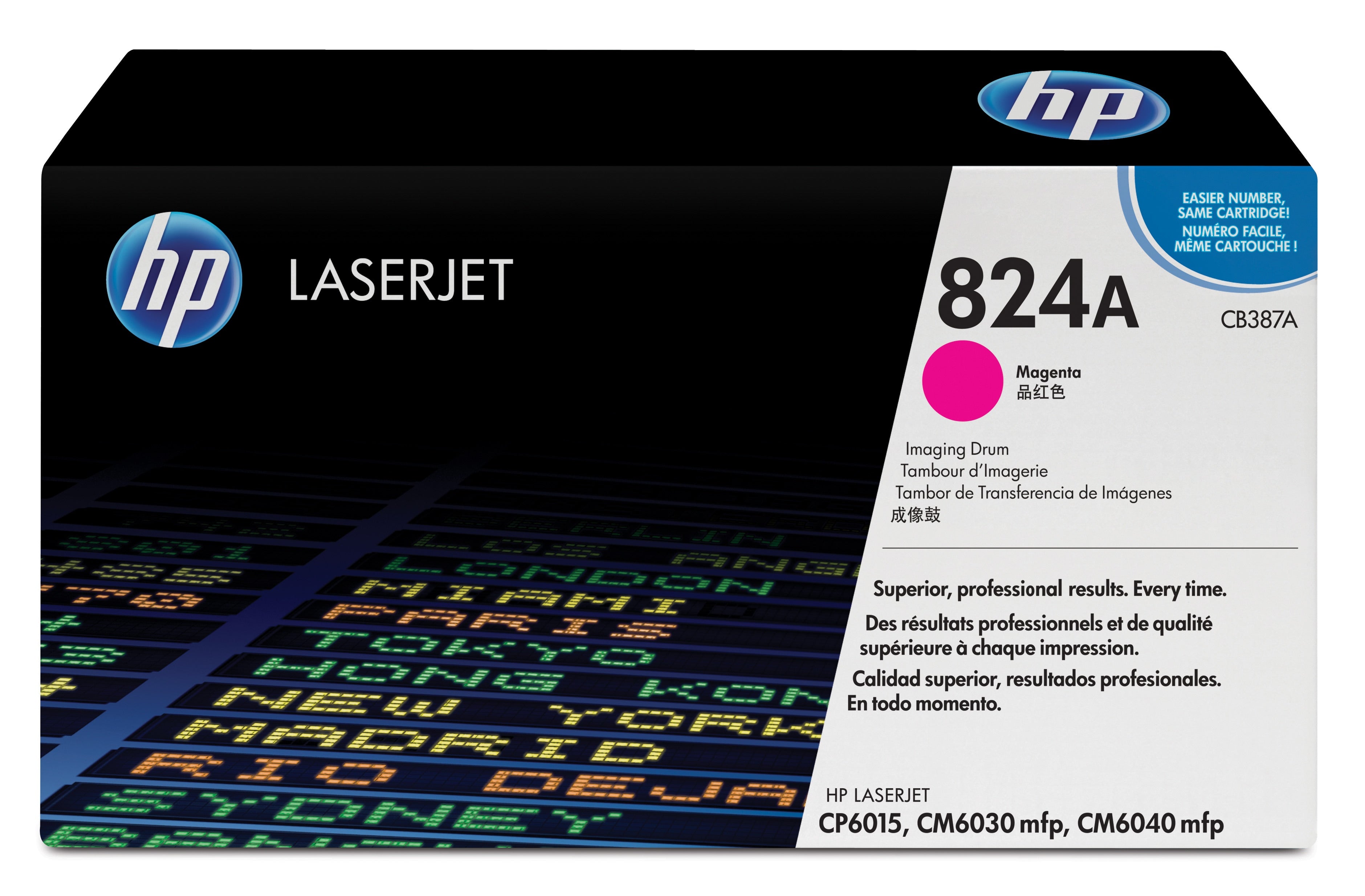 HP CB387A (824A) Magenta Original Drum - Cartouches Certifiees