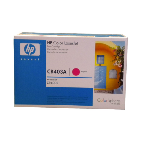 HP CB403A (642A) Magenta Original Toner Cartridge - Cartouches Certifiees