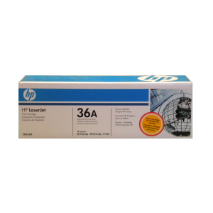 HP CB436A (36A) Black Original Toner Cartridge - Cartouches Certifiees