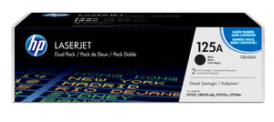 HP CB540AD (125A) Black Original Toner Cartridge - Cartouches Certifiees