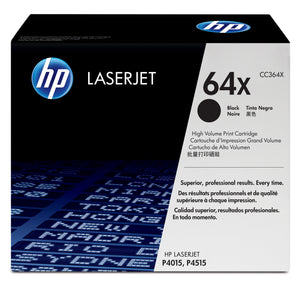 HP CC364X (64X) Black Original Toner Cartridge - Cartouches Certifiees