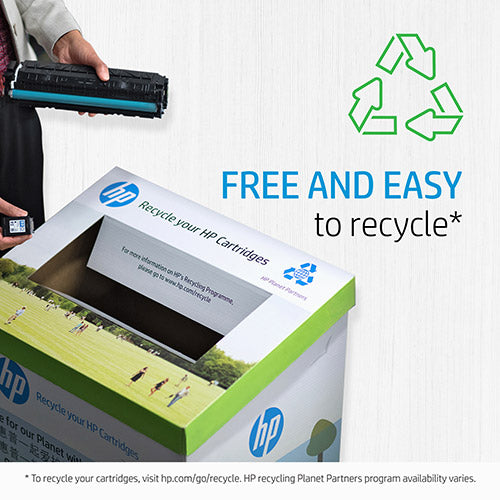 HP CE250X (504X) Black Original Toner Cartridge - Cartouches Certifiees