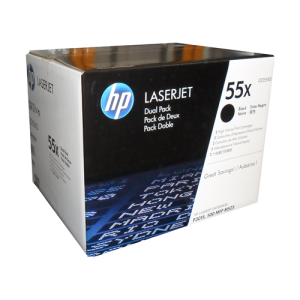 HP CE255XD (55X) Black Original Toner Cartridge - Cartouches Certifiees
