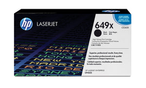 HP CE260X (649X) Black Original Toner Cartridge - Cartouches Certifiees