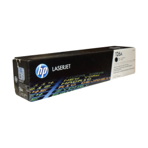 HP CE310A (126A) Black Original Toner Cartridge - Cartouches Certifiees