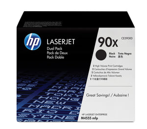 HP CE390XD (90XD) Black Original Toner Cartridge - Cartouches Certifiees