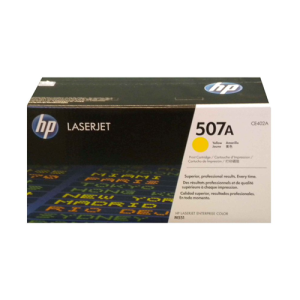 HP CE402A (507A) Yellow Original Toner Cartridge - Cartouches Certifiees