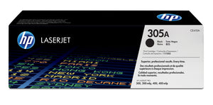 HP CE410A (305A) Black Original Toner Cartridge - Cartouches Certifiees