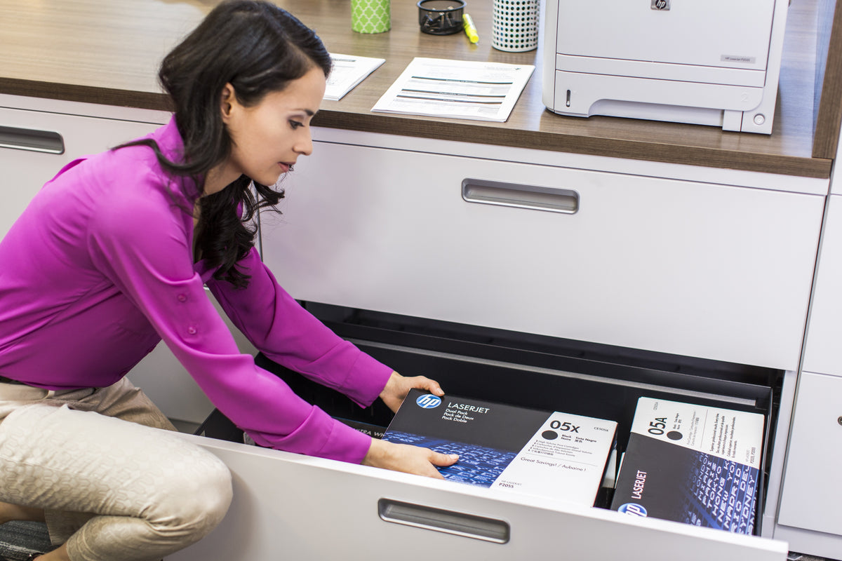 HP CE505A (05A) Black Original Toner Cartridge - Cartouches Certifiees