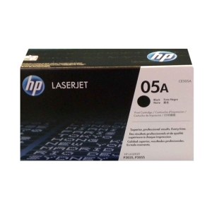 HP CE505A (05A) Black Original Toner Cartridge - Cartouches Certifiees