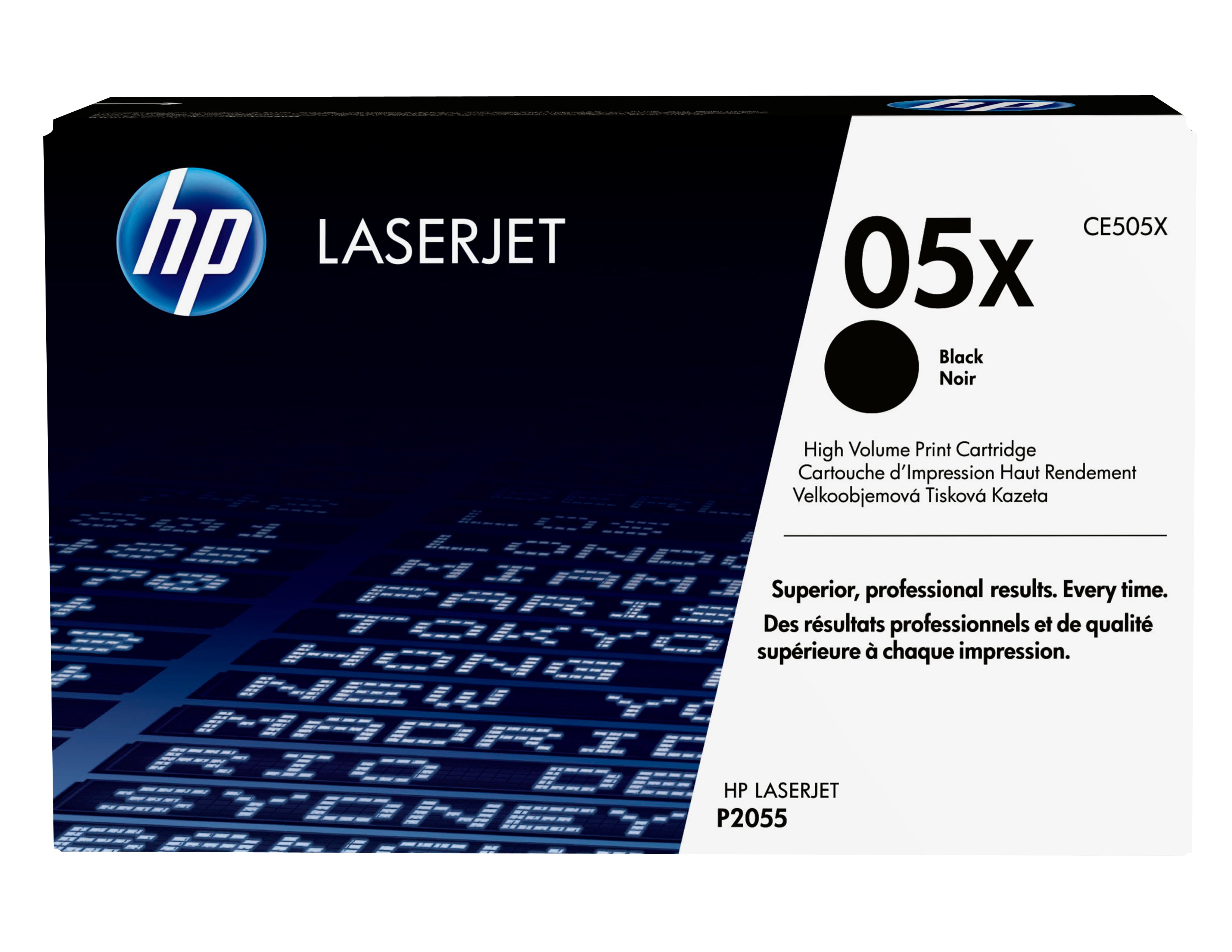 HP CE505X (05X) Black Original Toner Cartridge - Cartouches Certifiees