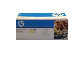 HP CE742A (307A) Yellow Original Toner Cartridge - Cartouches Certifiees