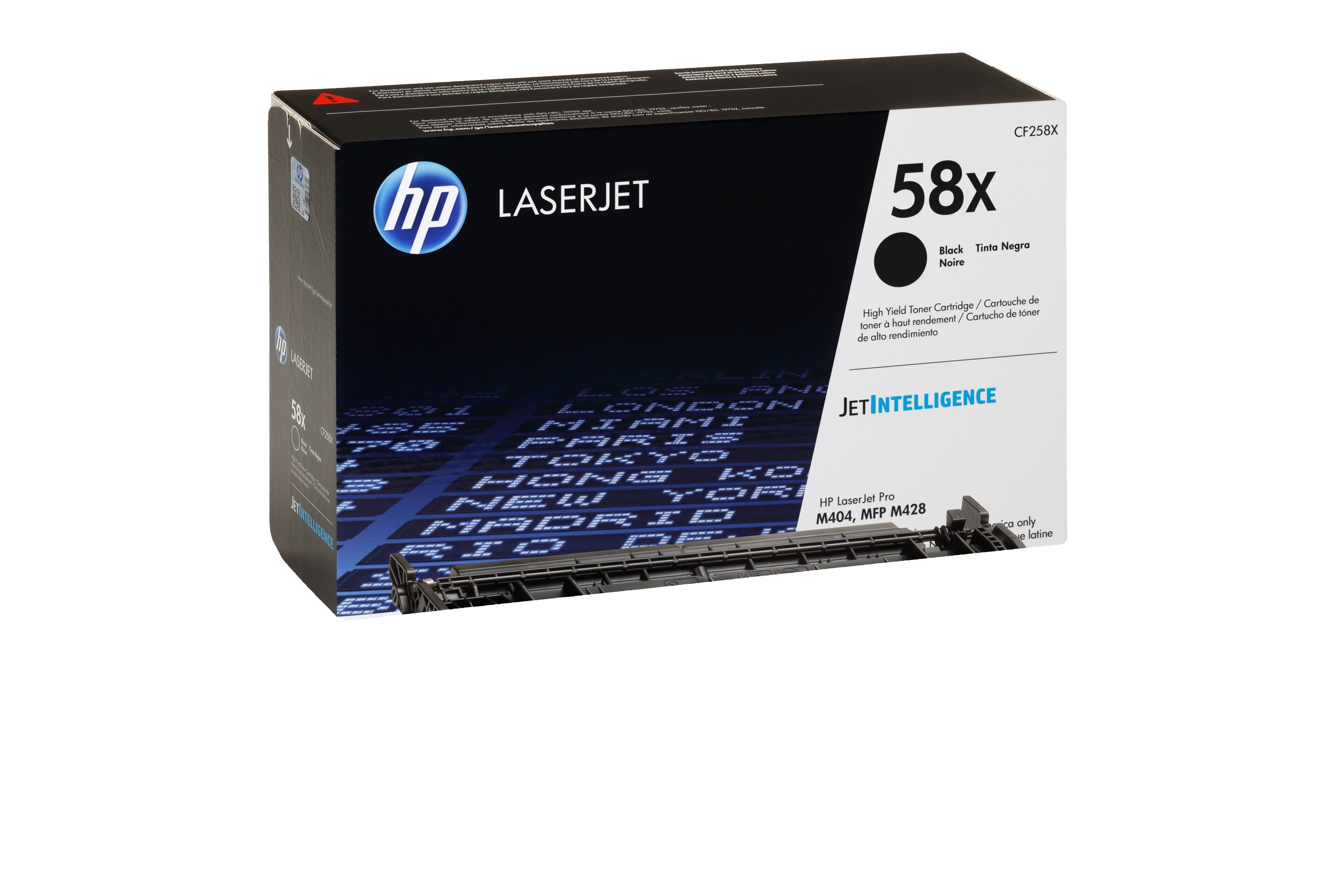 HP CF258X (58X) Black Original Toner Cartridge - Cartouches Certifiees