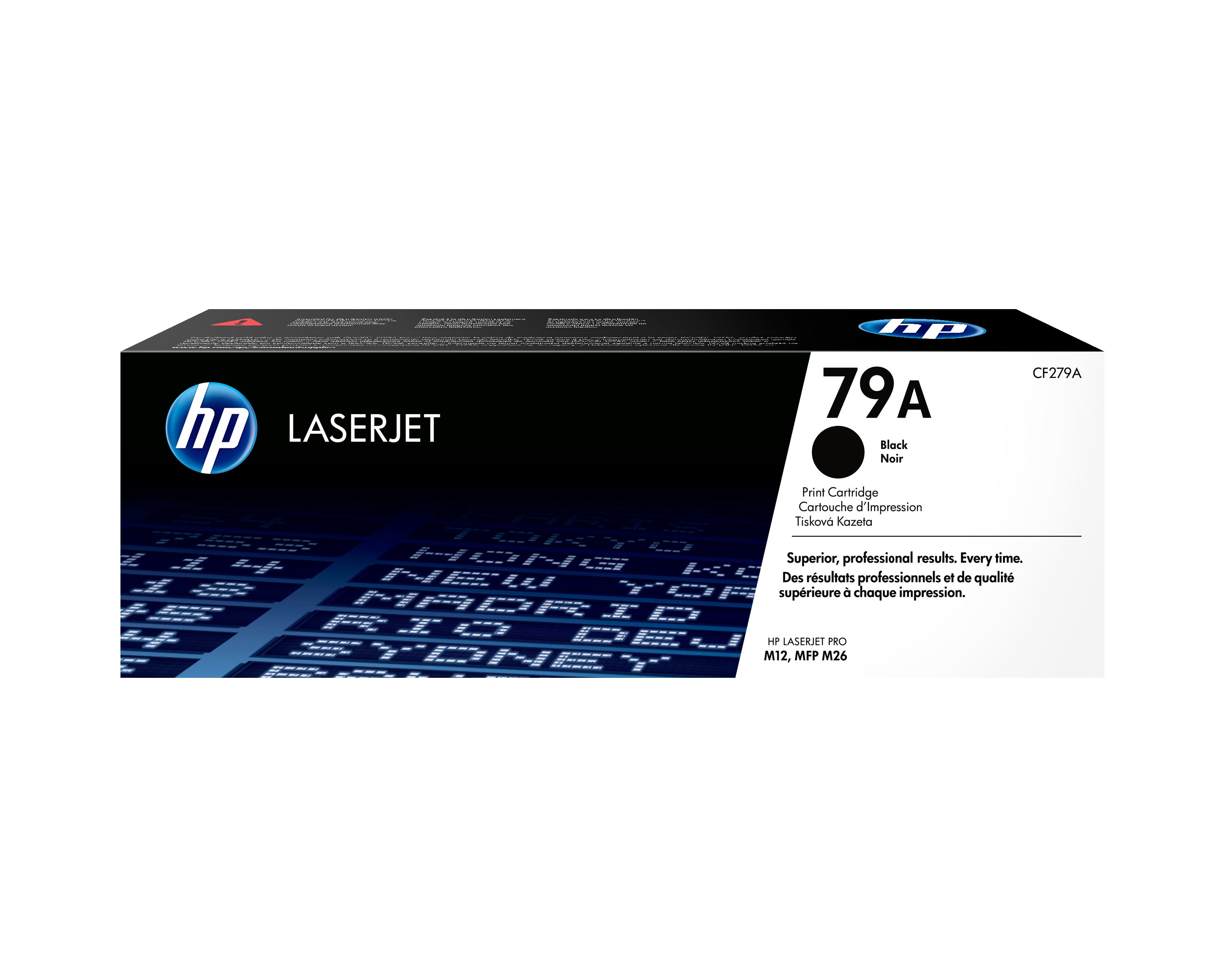 HP CF279A (79A) Black Original Toner Cartridge - Cartouches Certifiees