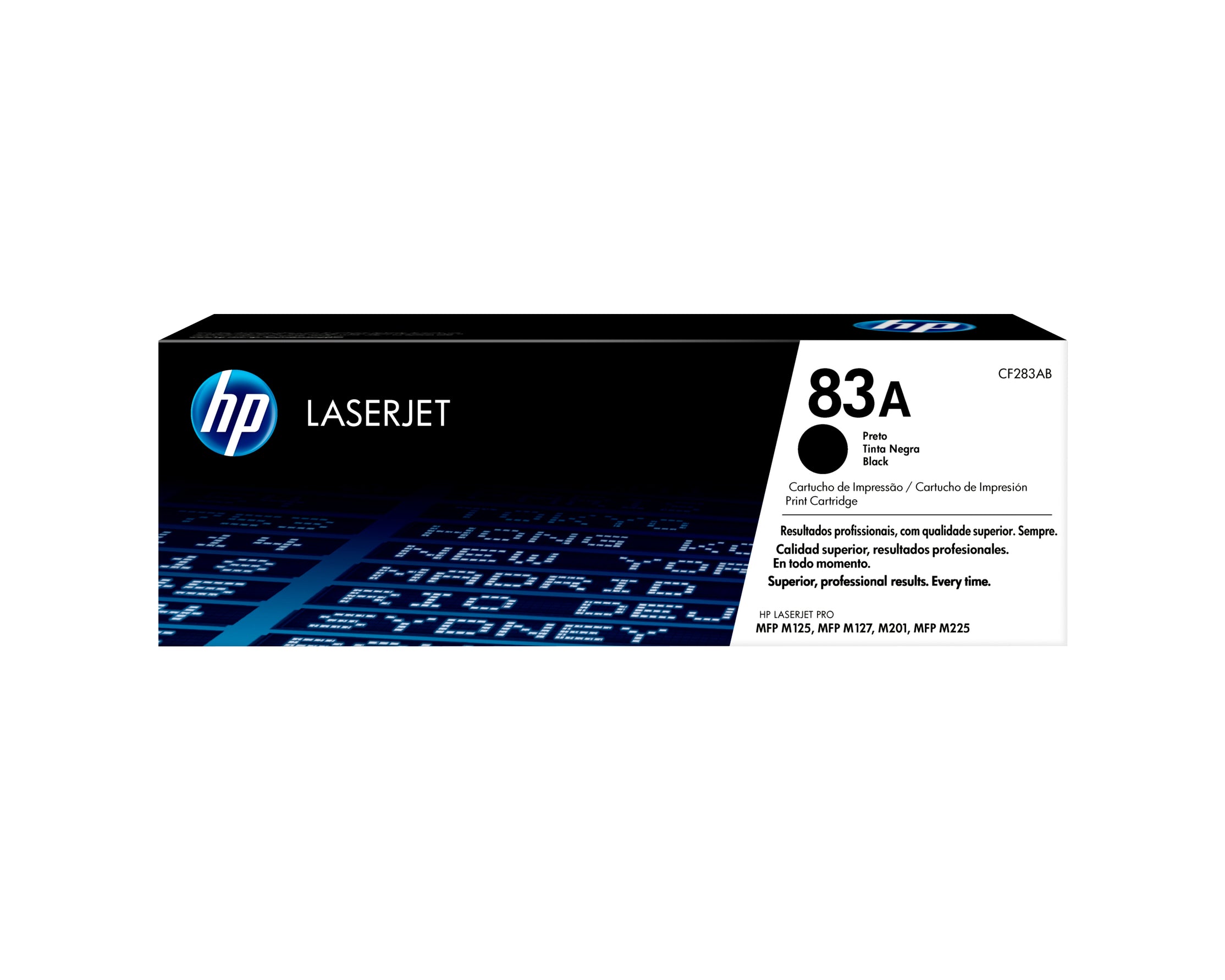 HP CF283A (83A) Black Original Toner Cartridge - Cartouches Certifiees