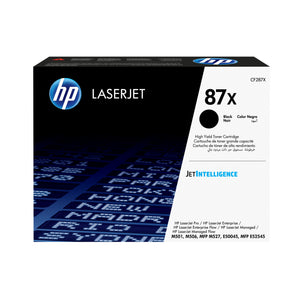 HP CF287X (87X) Black Original Toner Cartridge - Cartouches Certifiees