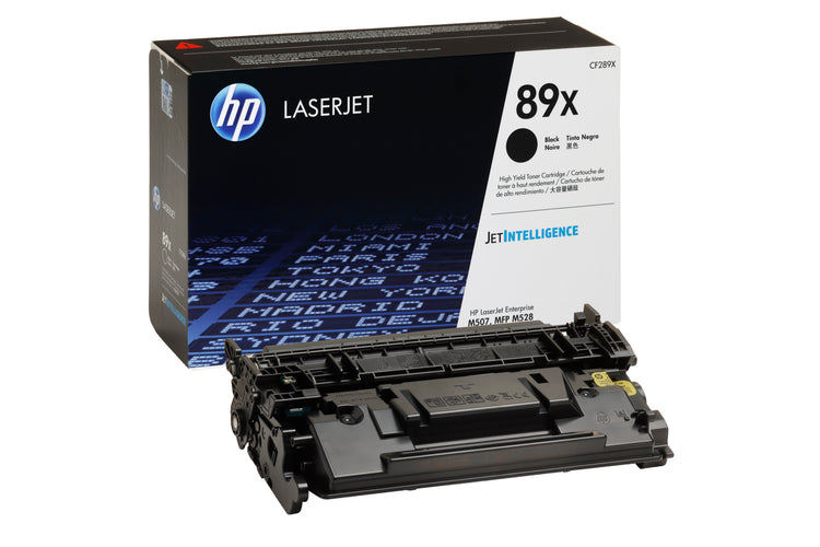 HP CF289X (89X) Black Original Toner Cartridge - Cartouches Certifiees