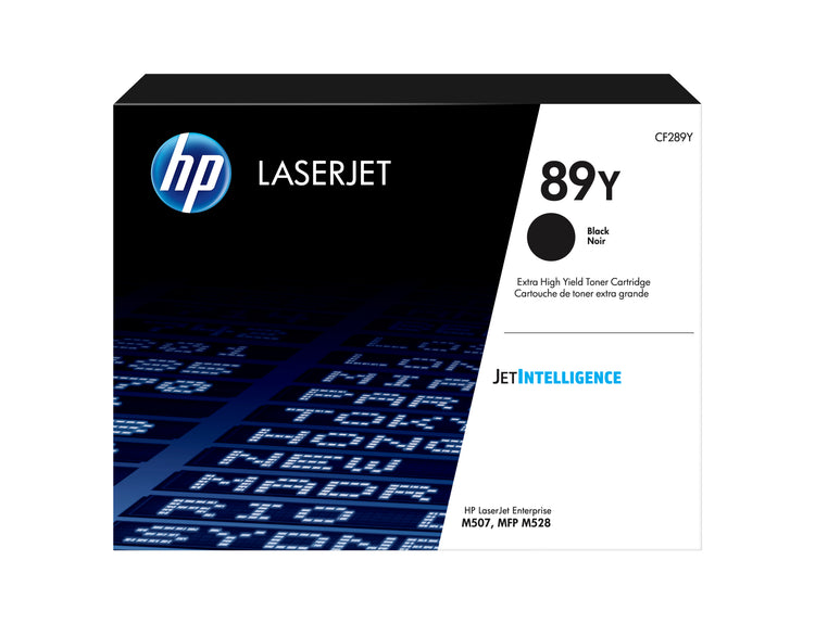 HP CF289Y (89Y) Black Original Toner Cartridge - Cartouches Certifiees