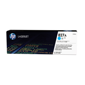 HP CF301A (827A) Cyan Original Toner Cartridge - Cartouches Certifiees