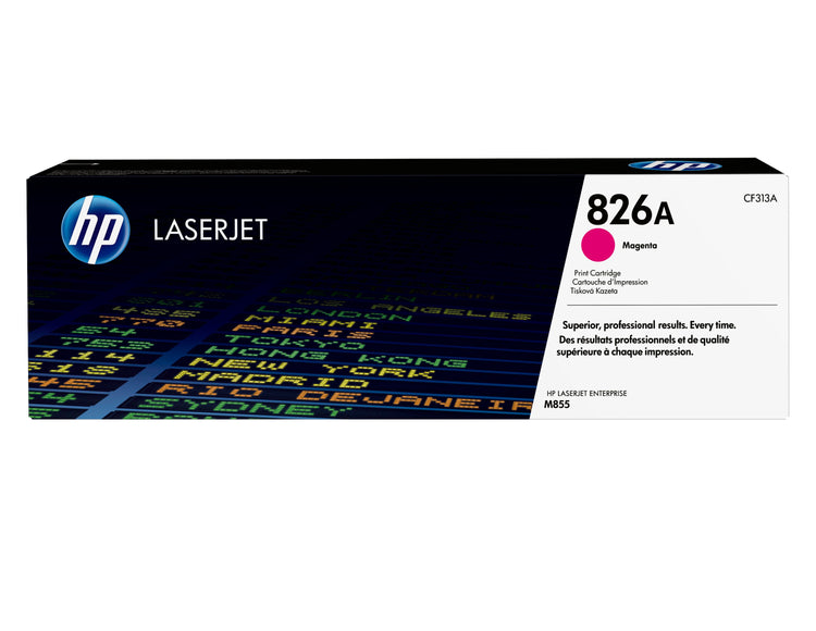 HP CF313A (826A) Magenta Original Toner Cartridge - Cartouches Certifiees